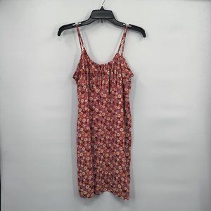 FOREVER 21 Women's Floral Maxi Dress  RED XL